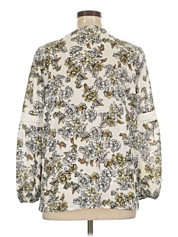 EMALINE Long Sleeve Henley (view 2)