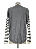 French Connection Stripes Gray Pullover Sweater Size L - photo 2