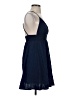 Unbranded 100% Polyester Solid Blue Cocktail Dress Size XS - photo 4