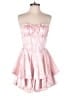 Selfie Leslie 100% Polyester Pink Romper Size M - photo 1