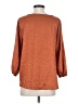 Chenault Brown 3/4 Sleeve Blouse Size S - photo 2