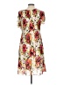 Sunny Leigh Floral White Casual Dress Size L - photo 2