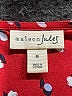 Maison Jules 100% Polyester Hearts Red Casual Dress Size M - photo 7