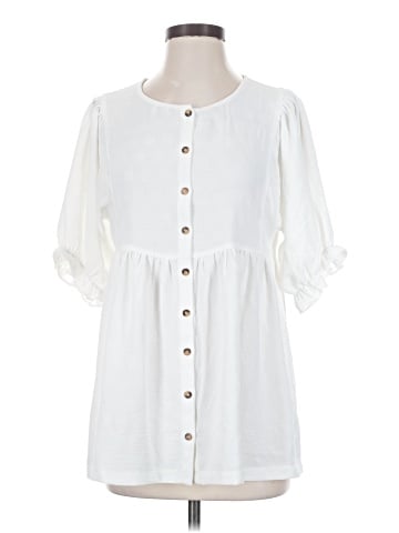 Ett:Twa 3/4 Sleeve Blouse (view 1)