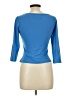 Perseption Blue 3/4 Sleeve Top Size L - photo 2