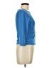 Perseption Blue 3/4 Sleeve Top Size L - photo 4