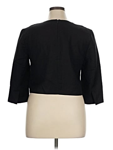 Carmen Carmen Marc Valvo 3/4 Sleeve Top (view 2)