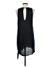 Becca Solid Black Casual Dress Size Med - Lg - photo 2