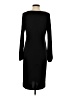 Talbots Solid Black Casual Dress Size S - photo 2