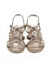 Nina Leonard 100% Cotton Gold Sandals Size 5 - photo 2