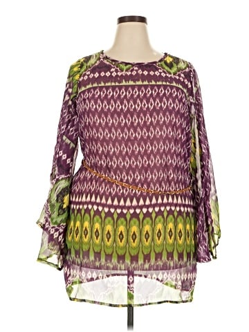 Caren Sport Long Sleeve Blouse (view 1)
