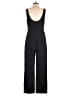 ADAY Solid Black Jumpsuit Size M - photo 2