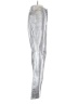 Express 100% Polyester Metallic Silver Casual Pants Size 0 - photo 4