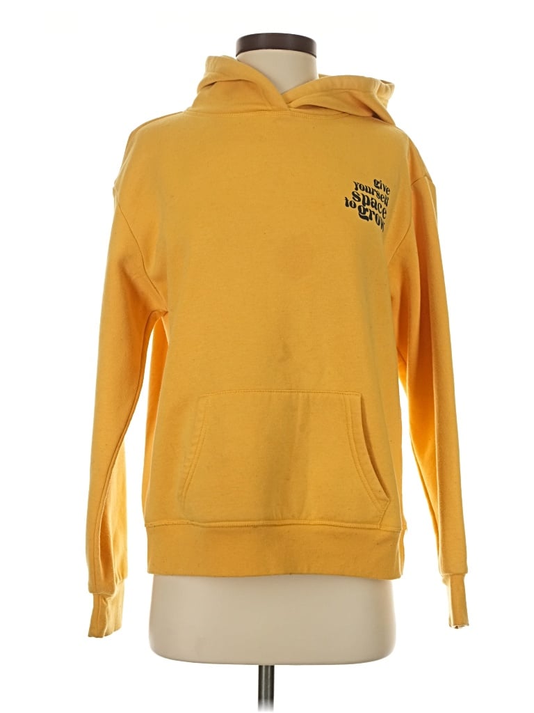 Pre-owned Primark Pullover Hoodie In Yellow