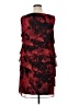 Connected Apparel Graphic Red Cocktail Dress Size 14 - photo 2