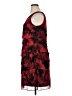 Connected Apparel Graphic Red Cocktail Dress Size 14 - photo 5