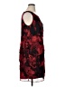 Connected Apparel Graphic Red Cocktail Dress Size 14 - photo 4