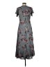 Lulus Floral Gray Casual Dress Size M - photo 2