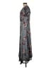 Lulus Floral Gray Casual Dress Size M - photo 5