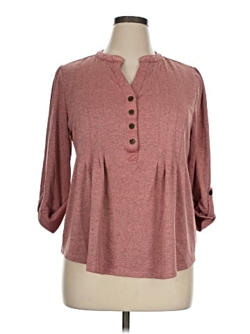 New Directions 3/4 Sleeve Blouse (view 1)
