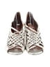Corso Como Metallic Silver Heels Size 9 1/2 - photo 2