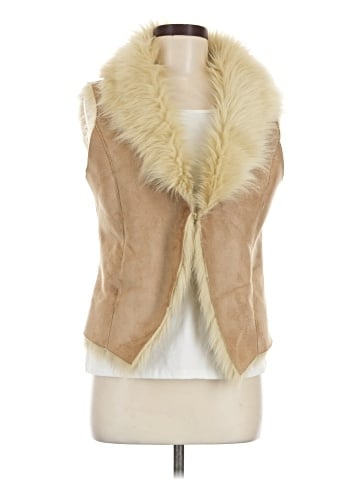 Fever Faux Fur Vest (view 1)