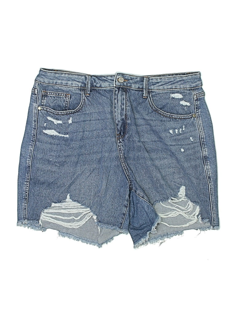 Pre-owned Judy Blue Denim Shorts In Blue