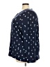 Lane Bryant Stars Blue Long Sleeve Blouse Size 22 - 24 Plus - photo 5