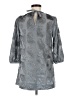 Hutch 100% Polyester Silver 3/4 Sleeve T-Shirt Size XXS (petite) - photo 2