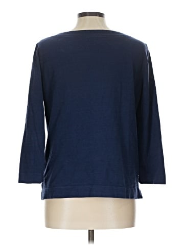 Ann Taylor LOFT 3/4 Sleeve T-Shirt (view 2)