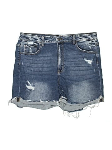 Zenana Denim Shorts (view 1)