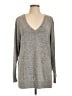 Lucky Brand Metallic Gray Pullover Sweater Size L - photo 1