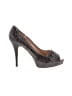 Giuseppe Zanotti Houndstooth Gray Heels Size EU 40 - photo 1