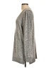 Lucky Brand Metallic Gray Pullover Sweater Size L - photo 5