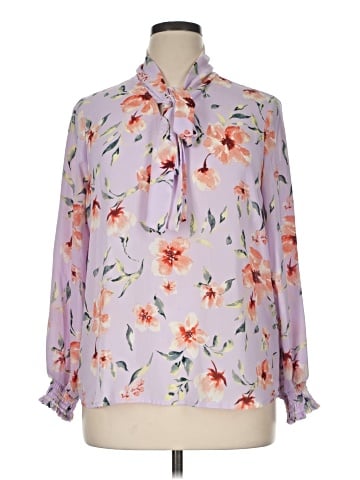 Pleione Long Sleeve Blouse (view 1)