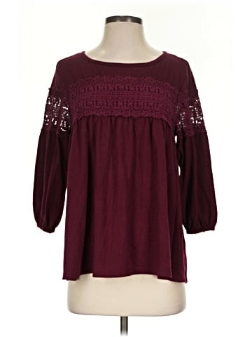 Signature Studio 3/4 Sleeve Blouse (view 1)