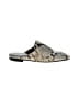 AQUATALIA Animal Print Ivory Mule/Clog Size 8 1/2 - photo 1