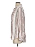 BeachLunchLounge Stripes Ivory Long Sleeve Button-Down Shirt Size S - photo 5