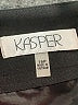 Kasper Solid Black Formal Skirt Size 16 (petite) - photo 4