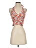 Princess Polly Orange Sleeveless Blouse Size 2 - photo 1