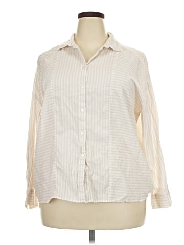 Elizabeth and James Long Sleeve Blouse (view 1)