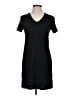 Universal Thread 100% Cotton Solid Black Casual Dress Size XS - photo 1