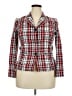 Henry Lee 100% Acrylic Plaid Red Blazer Size 14 - photo 1