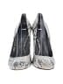 Tory Burch Graphic Gray Wedges Size 7 - photo 2