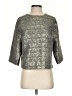 By Malene Birger Metallic Silver Gold 3/4 Sleeve Top Size EU 32 / US 2 - photo 1