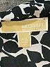 MICHAEL Michael Kors 100% Polyester Animal Print Black Long Sleeve Blouse Size S (petite) - photo 7