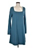 Rolla Coster Solid Teal Casual Dress Size M - photo 1