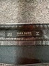 Zara Basic Solid Black Faux Leather Skirt Size M - photo 4