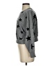 Pink Rose Stars Gray Pullover Sweater Size S - photo 5