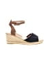 Soludos Black Tan Wedges Size 7 - photo 1